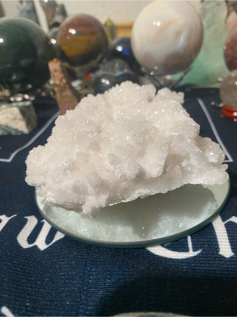 White Cave Aragonite Cluster - Picture 12 of 16